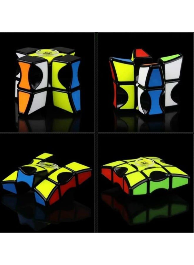 Cuberspeed 1x3x3 Spinner Speed Cube Puzzle 1x3x3 Spinner Tiled Stress Relief Finger Toys Kids Adults - Image 2
