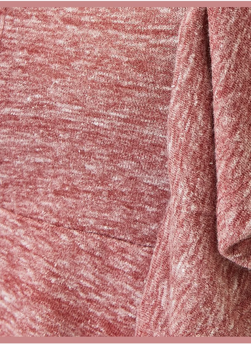 كوتون Button Detailed T-Shirt