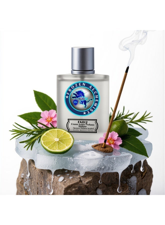Frozen Alchemist FA012 Frozen Acqua Profumo EDP 100ml, By Frozen Alchemist, Inspiration By GA's, Long Lasting Designer Perfume Inspired - Image 2