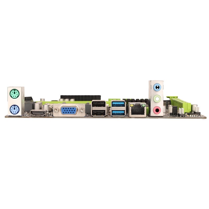 ZEBRONICS لوحة أم Z310 NVMe Micro-ATX لمقبس LGA 1151، تدعم معالجات إنتل من الجيل 6 و 7 و 8 و 9، فتحة NVMe M.2، صوت 5.1، DDR4 2666 ميجاهرتز، منافذ (RJ45 | SATA | USB 3.0 | HDMI) - Image 3