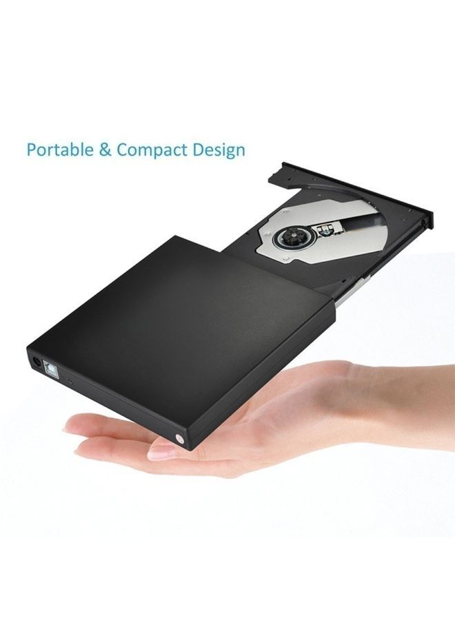 NIBEMINENT USB 2.0 Slim External Optical Drive White  - Image 5