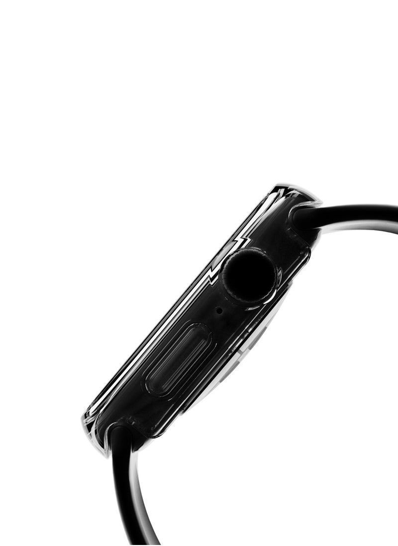 GREEN LION - Guard Plus PC Case for Apple Watch 46mm / Scratch Resistance / Shock Proof / Anti fingerprint / Scratch Resistance / 9H Glass / Overall Protection / Touch Sensitivity / Ultra Lightweight - Clear - Image 1