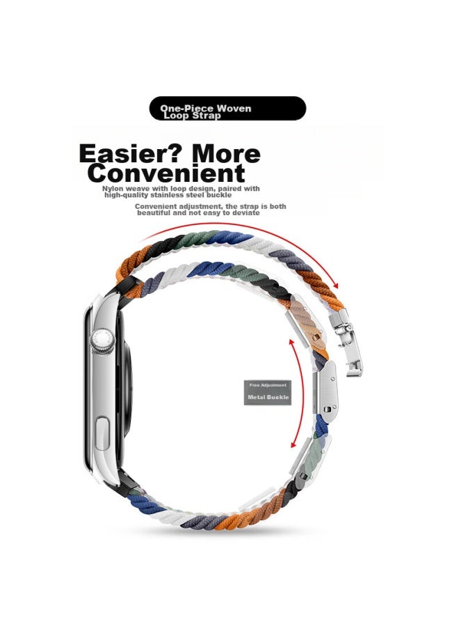Bho Suitable For Huawei Watch Straps, Gt5 Pro/gt4/gt3/gt2/watch4pro/watch3/honor Magic2 Watch, Nylon Braided Loop Strap - Image 2