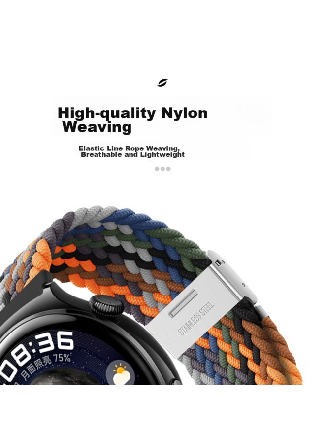 Bho Suitable For Huawei Watch Straps, Gt5 Pro/gt4/gt3/gt2/watch4pro/watch3/honor Magic2 Watch, Nylon Braided Loop Strap - Image 5
