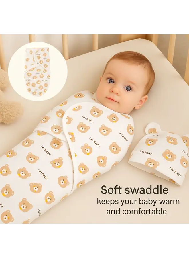 Newborn Baby Blanket Whale Print Multifunctional Soft Breathable Lightweight Swaddle Wrap for Bedding Crib Infant Gift Sleep Warmth - Image 3
