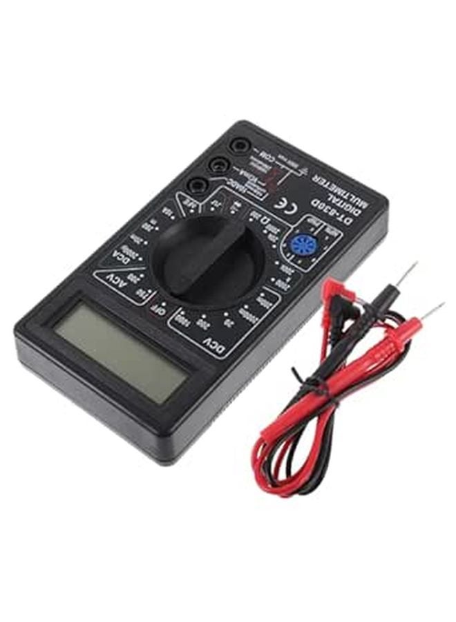 Digital Multimeter 830d Double Fuse Safety Wide Range Test Leads Ohm Meter - Image 1