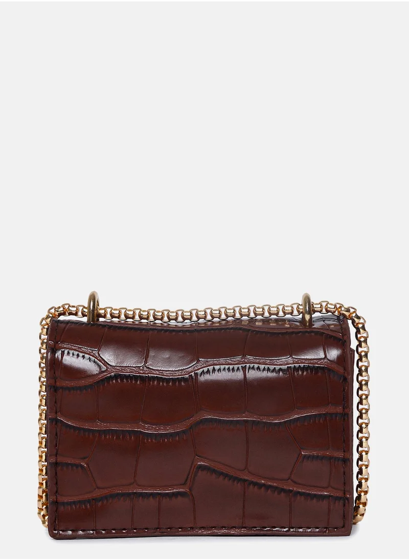 Haute Sauce Brown Beauty Cross Body Bag