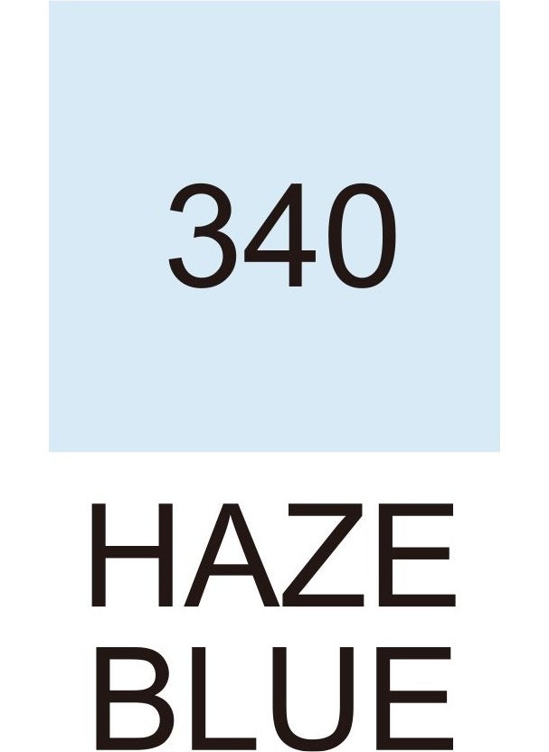 Zig Kurecolor KC3000 Twin S Marker Pen 340 Haze Blue  - Image 3