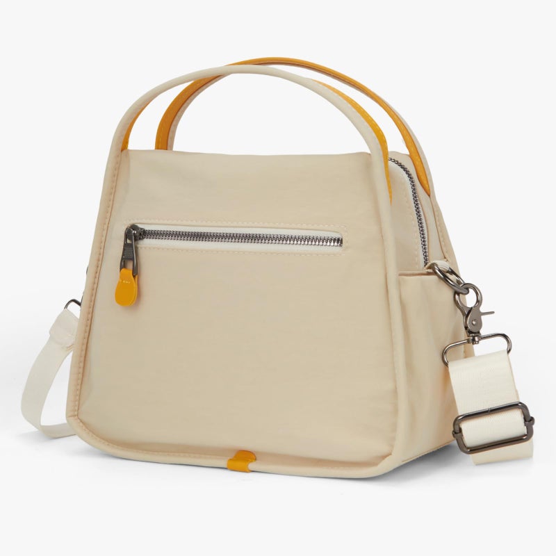 CATSEA Women's Elegant Solid Color Shoulder Bag Fashionable Zipper Crossbody Bags Soft Top Handle Handbag Purse - Image 4