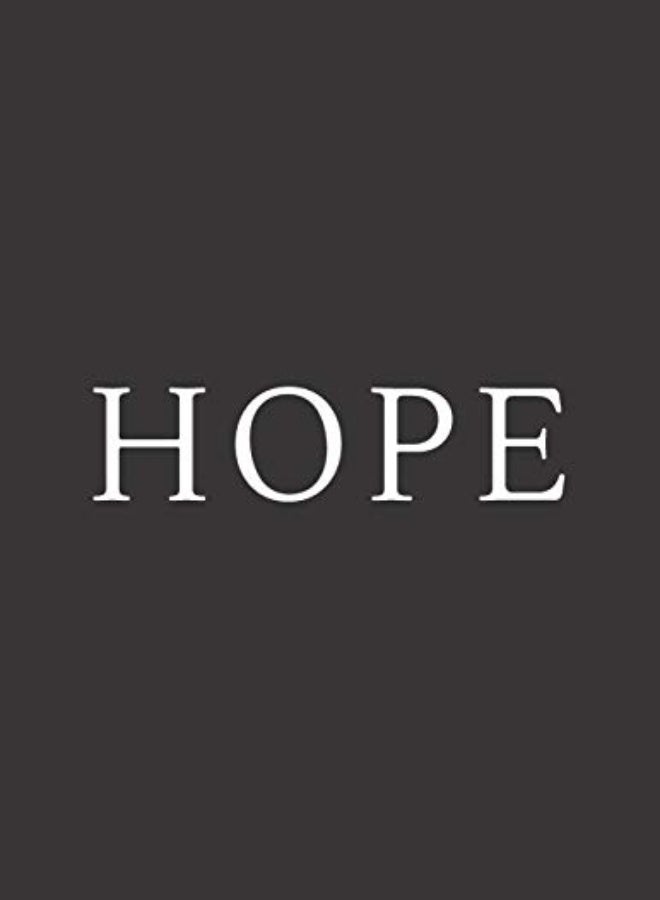 Hope: A Decorative Book - Perfect for Coffee Tables, Bookshelves, Interior Design & Home Staging 
