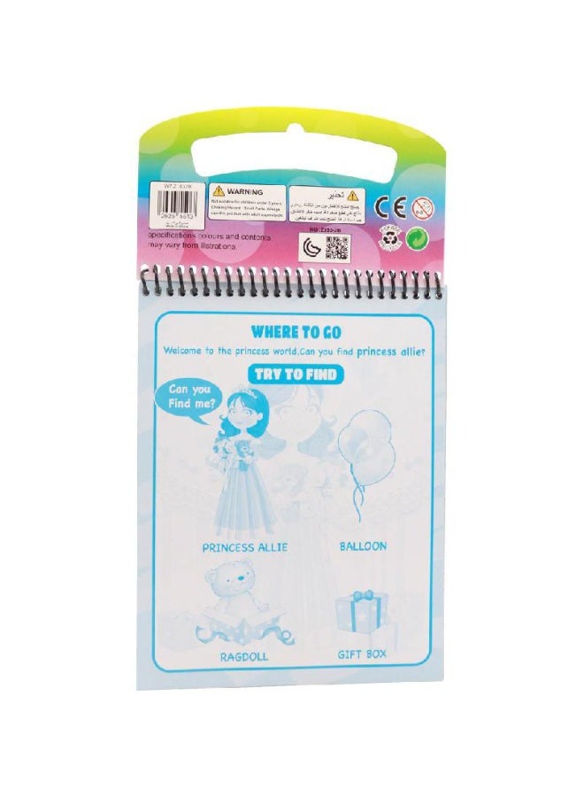 Magic Water Princess Series Book Arts and Crafts Learning Activity Set - Image 2