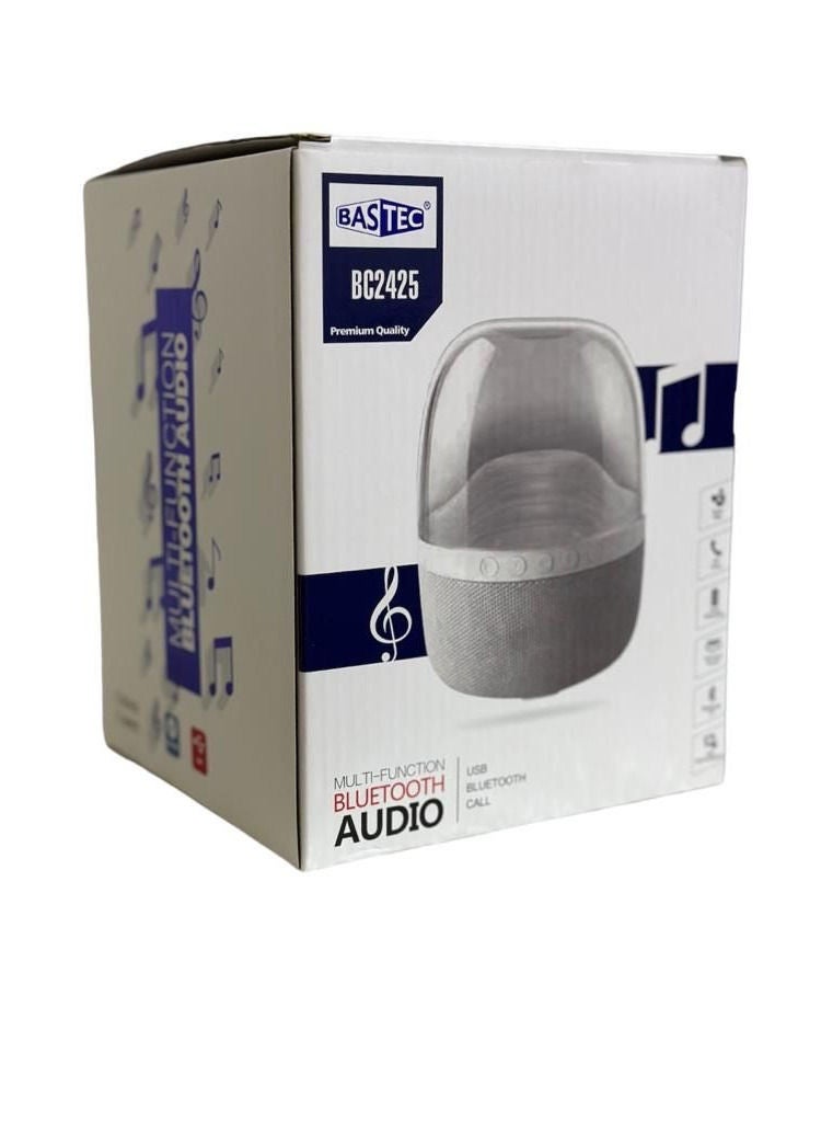 باس تيك مكبر صوت بلوتوث BC2425 قابل لإعادة الشحن / لون أسود - Image 5