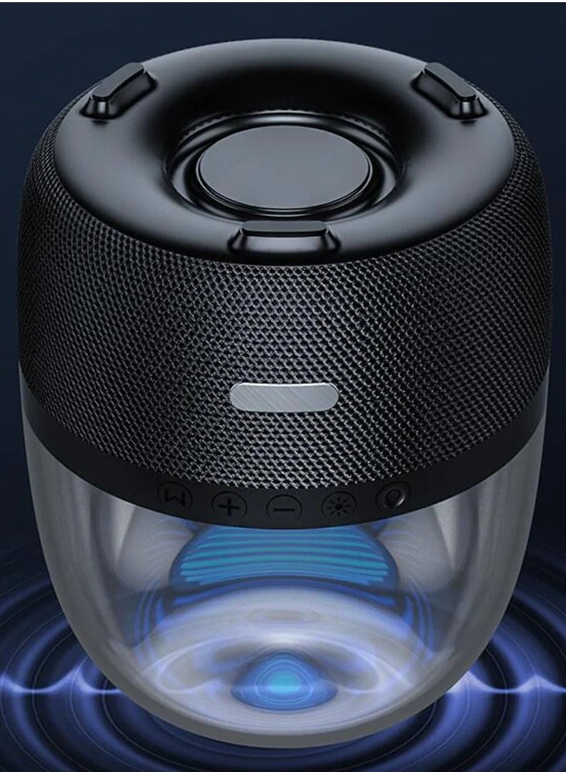 باس تيك مكبر صوت بلوتوث BC2425 قابل لإعادة الشحن / لون أسود - Image 4