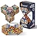 Shashibo Squared Shape Shifting Box STEM Fidget Toy with Ultra Strong Magnets Sensory Puzzle Cube Transforms Into 100 Shapes Easter Basket Stuffers Gift for Kids Teens and Adults Atlantis - Image 2