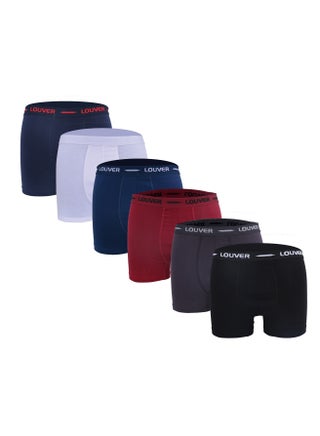 LOUVER 6 Pack Men's Underwear & Briefs Underwear, Breathable and Moisture-Proof Elastic Cotton Boxer Briefs, New Low Rise Size - pzsku/Z122A18014AC7EDC9F8F6Z/45/_/1734174543/8507fd88-b6f2-478f-827d-f491e50a4a73