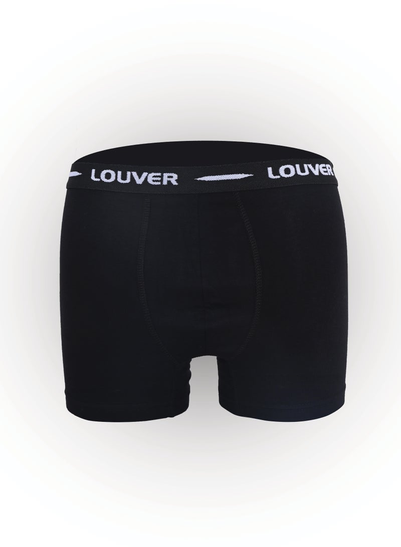 LOUVER 6 Pack Men's Underwear & Briefs Underwear, Breathable and Moisture-Proof Elastic Cotton Boxer Briefs, New Low Rise Size