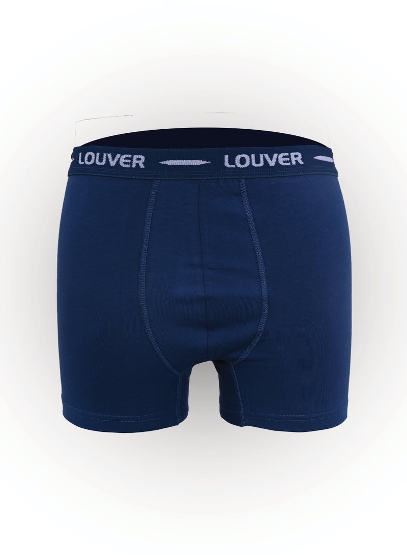 LOUVER 6 Pack Men's Underwear & Briefs Underwear, Breathable and Moisture-Proof Elastic Cotton Boxer Briefs, New Low Rise Size