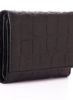 Generic Real Leather (RO 306) Women Wallet Leather with money coins pocket -Trifold Card Holder Designer Ladies Clutch with ID Window Wallets  - Image 2