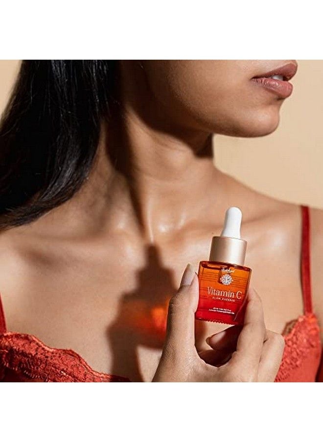 Indulgeo ESSENTIALS Vitamin C Glow Essence 20 Ml Safe Paraben Sulphate Free Ascorbyl Tetraisopalmitate Jojoba Oil Sugarcane Squalane Tomato Extract  - Image 4