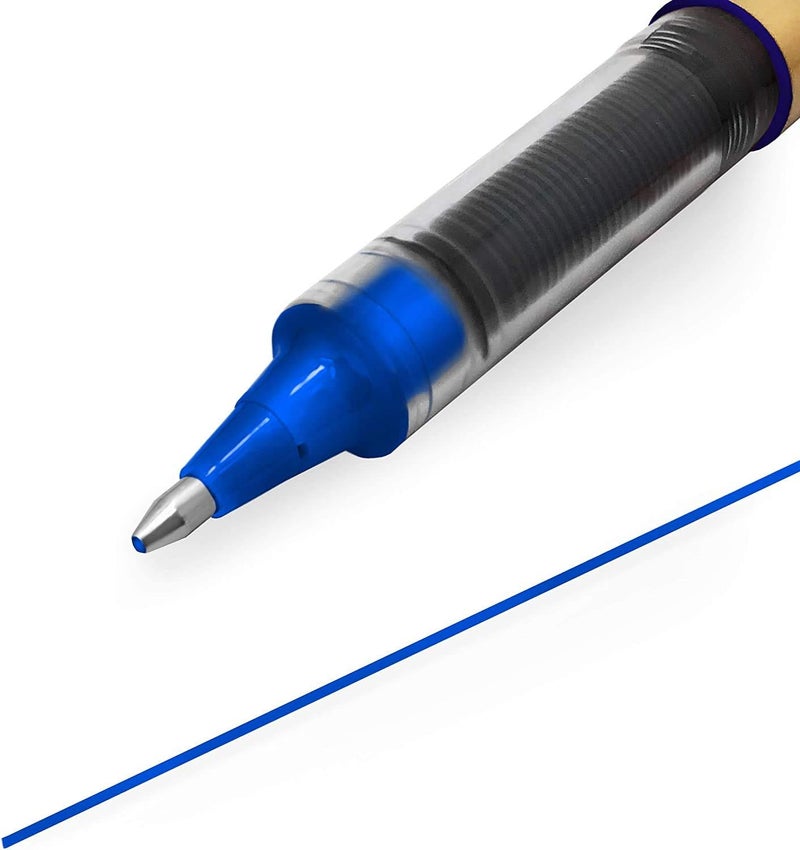 Uniball Uni-Ball Eye UB-150-10 Broad Liquid Ink Rollerball Pens - Pack of 6 - Image 3