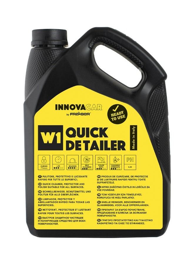 w1 quick detailer quick cleaning, polishing and protective treatment for cars 4.5L - Made in Italy - pzsku/Z122A6135EFF6EA540D65Z/45/_/1653210675/908d921b-c384-481c-967b-b5e11c88c015