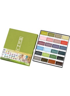 Kuretake Kuretake GANSAI TAMBI 24 Color Set II “Art nouveau”, Watercolor Paint Set, Professional-Quality for Artists and Crafters, AP-Certified, Adult, Made in Japan  - Image 1