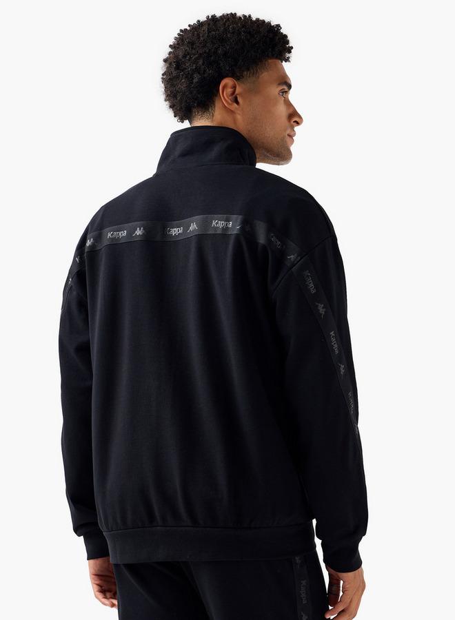 Kappa Men Regular Fit High Neck Sweatshirt - Image 3