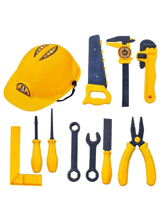 FunBlast Little Engineer Tool Kit Construction Toys for 3+ Years Kids, Boys Pretend Play Toys for Kids (Pack of 11 Pcs; Multicolor) - Image 1