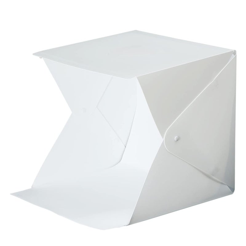 Portable Mini LED Light Box Photography Studio Tent With Backdrops 20x20cm - Image 2