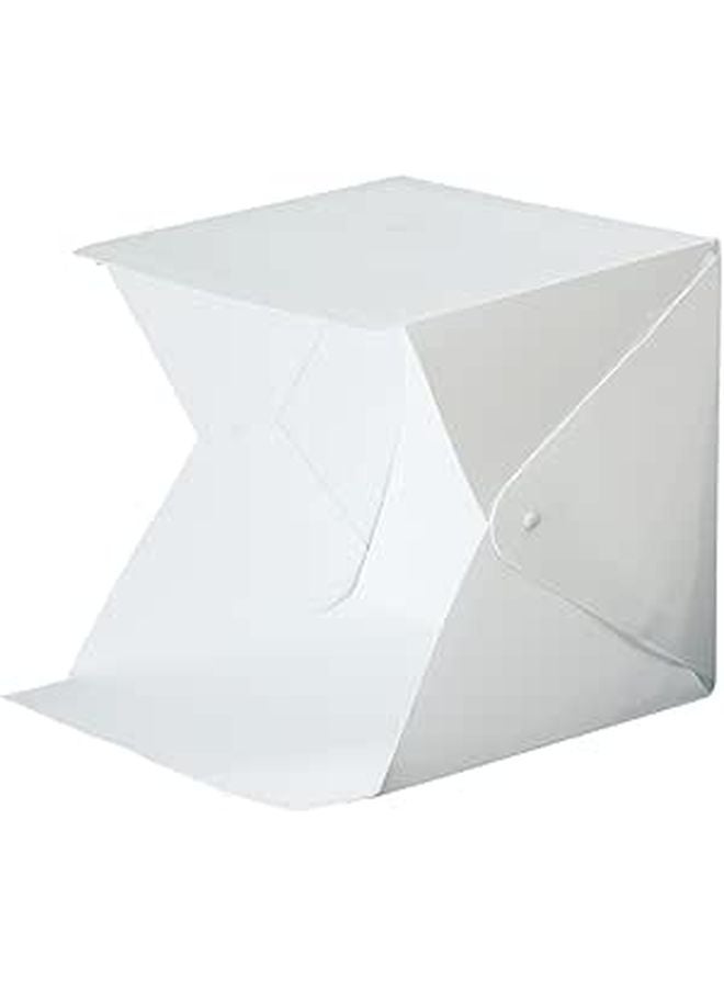 Portable Mini LED Light Box Photography Studio Tent With Backdrops 20x20cm - Image 1