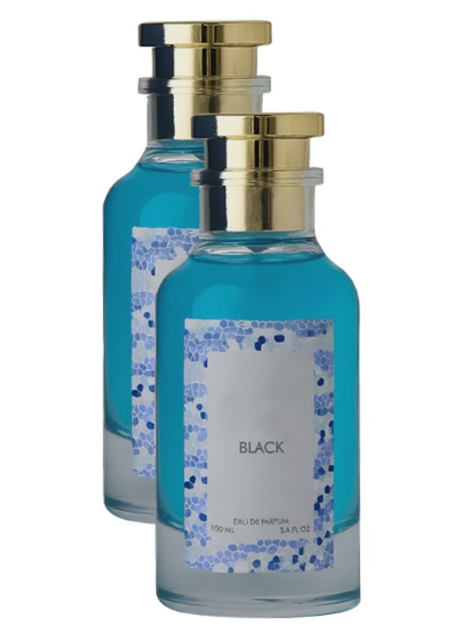 Ice 2 Pieces Ice Black Perfume For Unisex 100ml EDP - Image 1