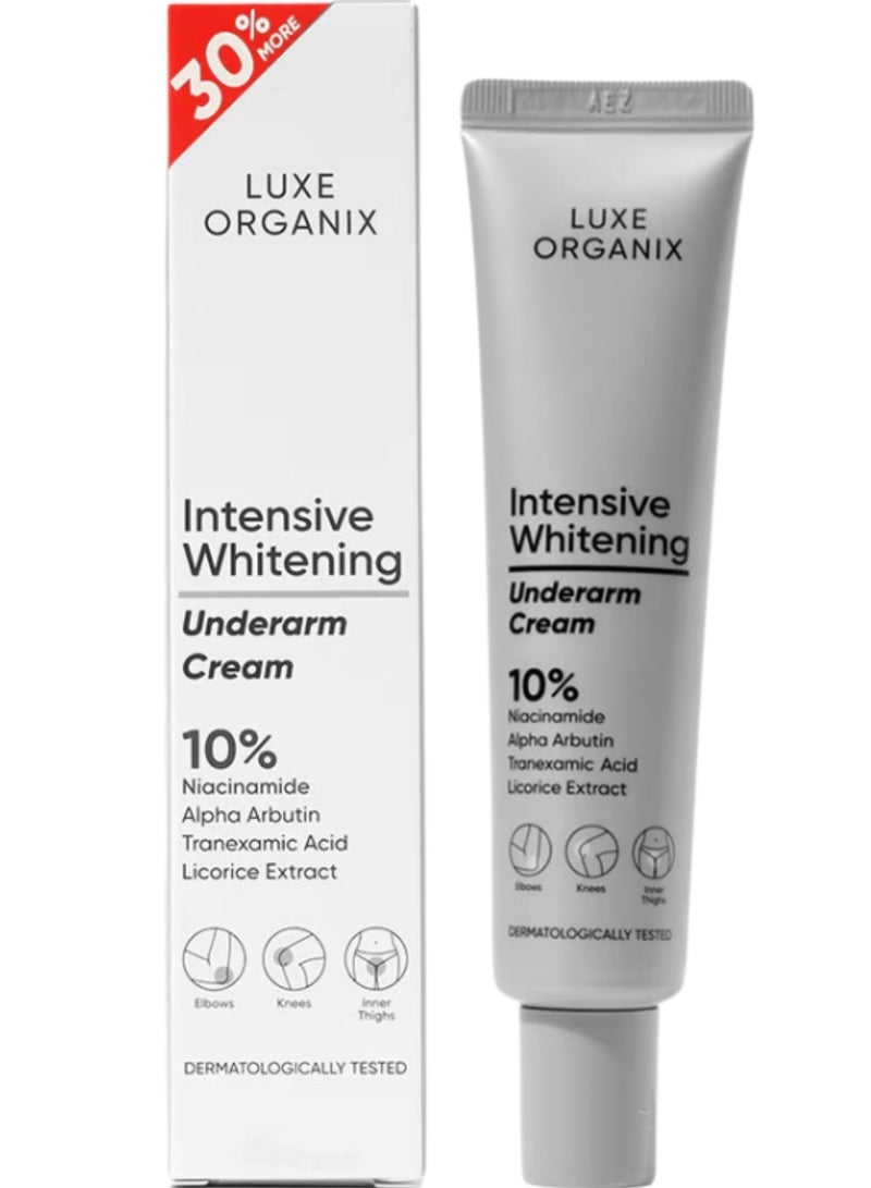 LUXE ORGANIX Intensive Whitening Underarm Cream - Image 1