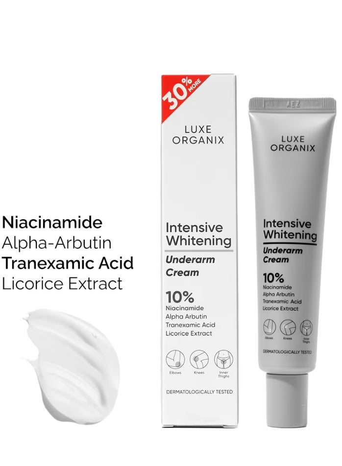 LUXE ORGANIX Intensive Whitening Underarm Cream - Image 2