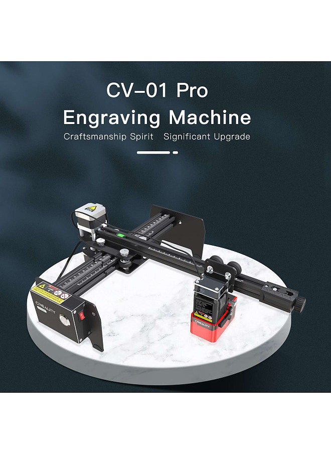 Creality 3D - CV-01 Pro Laser Engraver Desktop DIY Engraving Cutting Machine Fine Laser Spot Eye Protection Auto-focusing and X-axis Leveler  170x200mm Carving Area Precise Scale Lines Axis - Image 1