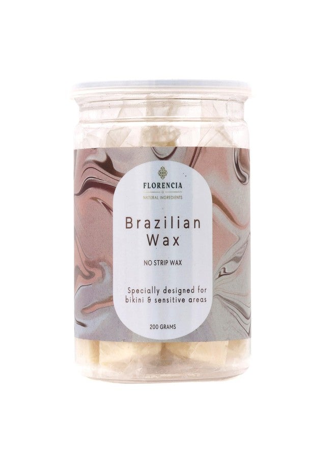 FLORENCIA Stripless Brazilian Liposoluble Wax Cubes | Advanced Formulation for Bikini Area, Face, Underarms | Zero Redness, Smooth Waxing | All skin types | For Men & Women | 200 gm - Image 1