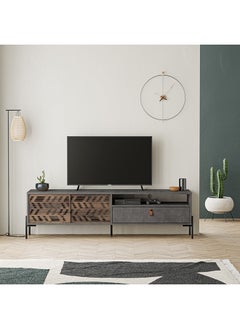 Dionysos Tv Stand Up To 70 Inches With Storage - Grey - 2 Years Warranty