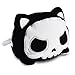 TeeTurtle The Original Reversible Cat Plushie White Skeleton Glows in the Dark Cute Sensory Fidget Stuffed Animals That Show Your Mood Perfect for Halloween 4 inch - Image 3