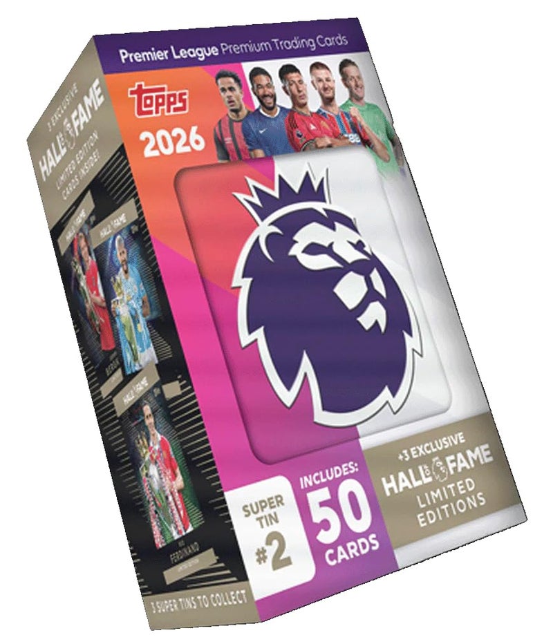Topps Premier League 2026 - Debut Edition - Trading and Collectible Card Game (Super Tin 2) - Image 1