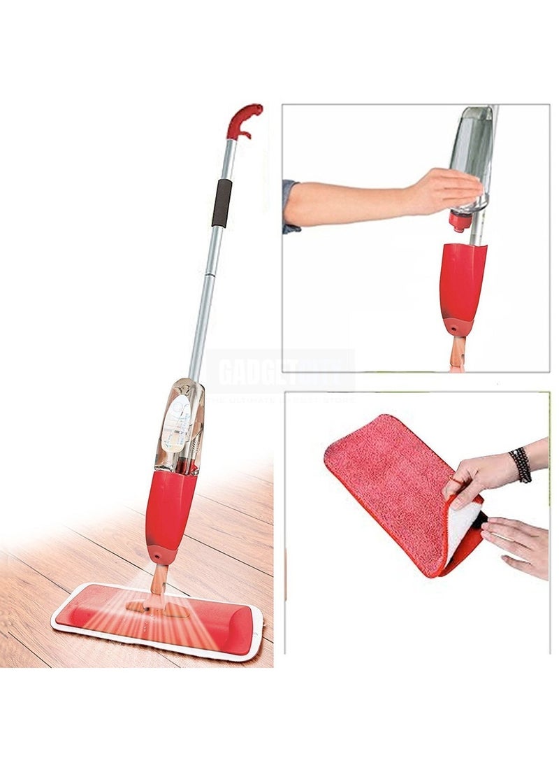Spray Mop for Floor Cleaning – 360° Rotation, Built-in Refillable Bottle, Reusable Microfiber Pad– All-in-One Decontamination, Degerming & Fragrance Sterilization Mop – For Office and Home use - Image 3