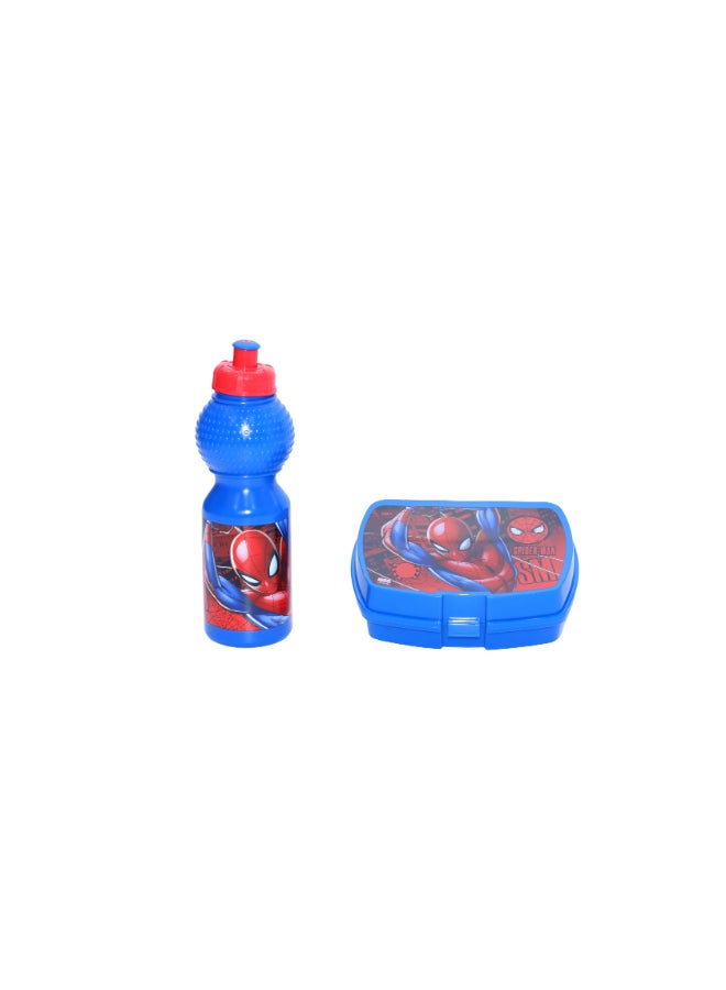 MARVEL Spider-Man Junior 3 in 1 Set (14" Trolley Bag with Lunch Box & Water Bottle) - Image 2
