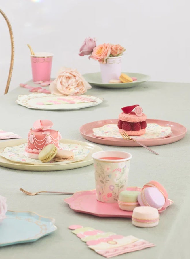 Meri Meri Laduree Paris Floral Cups - Image 2