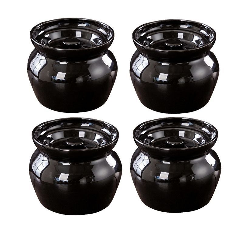 Ceramic Stew Pot For Stew In Water Household Bird'S Nest Special Steaming Pot With Lid For One Person Soup Stew Pot Bowl Tucker Small Soup Pot - Image 5