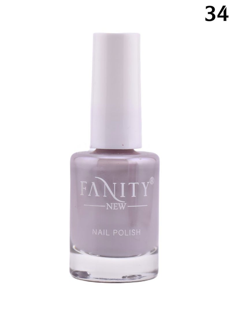 فانيتي طلاء أظافر – درجة 034 + مزيل طلاء أظافر مجاني - Image 1