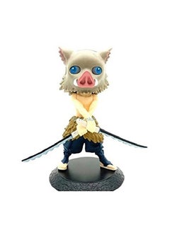 Trunkin Trunkin Demon Slayer Inosuke Hashibira Action Figure Multicolor Kimetsu No Yaiba PVC Height - 15CM (Inosuke Hashibira) Figurine to be Assembled (No Box),  - Image 5