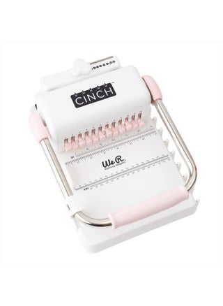 , Cinch Book Binding Machine 2, Pink/White, Easy to Use Design with Slide Ruler, Compatible with Wire or Spiral Coils, Make Professional Books, Notebooks, Calendars and More - pzsku/Z122B326EA3CCC943B59FZ/45/_/1731393756/69ff353f-fd91-4506-a639-b9e34ad5c5d9