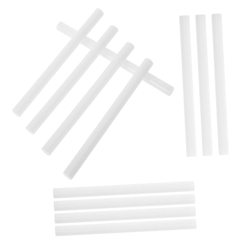 12pcs High Adhesive Hot Melt Glue Sticks for Hair Extensions DIY Hair Styling Tools for Seamless Bonding and Crafting - Image 1