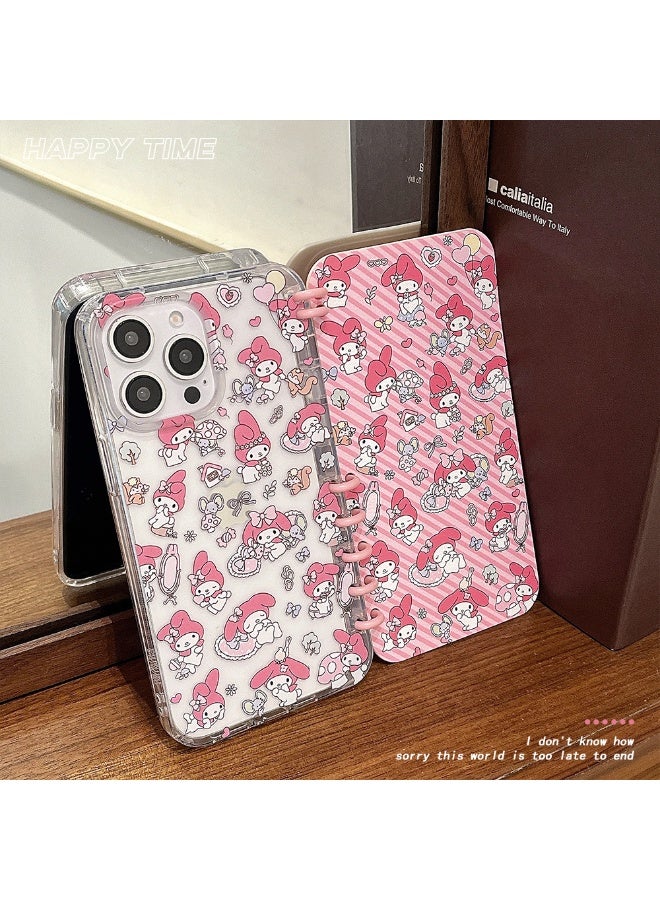 NIBEMINENT Cartoon Protective TPU Case Cover For iPhone 15 Plus, Melody - Image 1