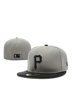 NEW ERA 3D Embroidered Fitted Baseball Team Cap with Closed Back for Sun Protection 60.6 cm