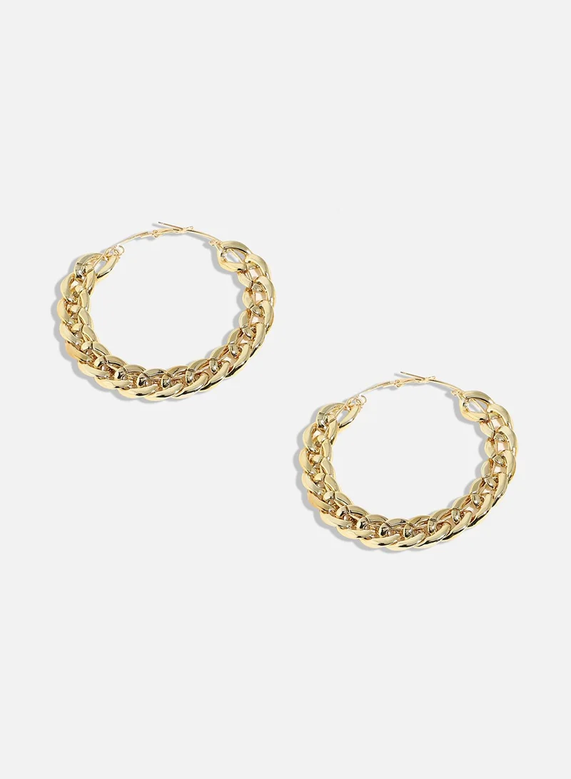 سوهي أقراط دائرية عصرية ساحرة من المجوهرات الاصطناعية