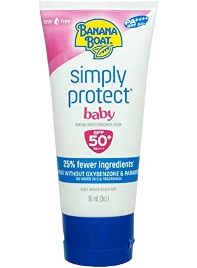 BANANA BOAT Simply Protect Baby Sun Protection Lotion Spf50 90 Ml - Image 1